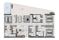 3 bedroom apartment